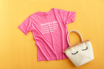 Daddy's Girl Definition T Shirt, 3 of 5