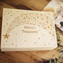 Heavenly Stars Personalised Keepsake Box, thumbnail 1 of 3