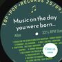 65th Birthday Print Music Day You Were Born Record 1961, thumbnail 12 of 12