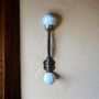 Grey Symmetry: Elegantly Twisted Coat Hook, thumbnail 2 of 2