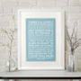 Personalised Favourite Words Poster, thumbnail 5 of 9