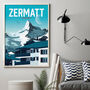 Zermatt Art Print, thumbnail 4 of 4