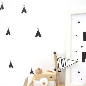 Teepee Wall Stickers, 3 of 5