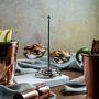 Copper Double Bowl Serving Stand, Colour Chrome, thumbnail 3 of 4
