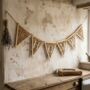 Personalised Wooden Floral Letter Party Bunting, thumbnail 3 of 4