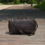 Classic Traveller Genuine Leather Holdall, thumbnail 7 of 8