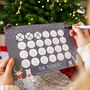 Personalised Family Reusable Activity Advent Calendar, thumbnail 1 of 5