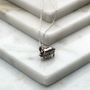 Vintage Inspired Piggy Bank Charm Necklace, thumbnail 2 of 7