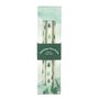 Set Of Three White Fir Tree Taper Candles, thumbnail 2 of 2