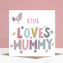 Personalised Mummy Birthday Card From Girls Or Boys, thumbnail 1 of 3
