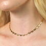 Stainless Steel Butterfly Chain Necklace In Gold Plating, thumbnail 3 of 6