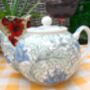 Two Cup Teapot In William Morris Anemone Design, thumbnail 1 of 8