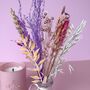 Small Colourful Dried Flower Bunch With Vase, thumbnail 3 of 3