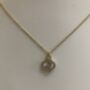 Silver Pendant Clover Necklace, thumbnail 5 of 7