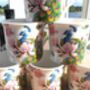 Set Of Six China Palace Mugs In Peacock Design, thumbnail 3 of 10