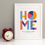 Personalised Home Gift Print, thumbnail 3 of 5