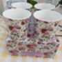Set Of Four Boxed Palace Mugs In Summertime Chintz Design, thumbnail 2 of 4