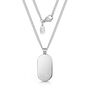 Pill Dog Tag Necklace Stainless Steel, thumbnail 4 of 10