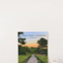 Streatham Common London Travel Poster Art Print, thumbnail 2 of 8