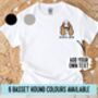 Basset Hound Breed T Shirt, thumbnail 1 of 6