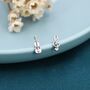 Sterling Silver Violin And Music Note Stud Earrings, thumbnail 2 of 8