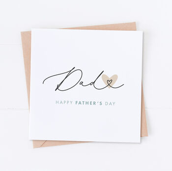 Minimal Dad Father's Day Card, 2 of 2