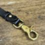 Miller Leather Key Fob With Clip, thumbnail 3 of 4