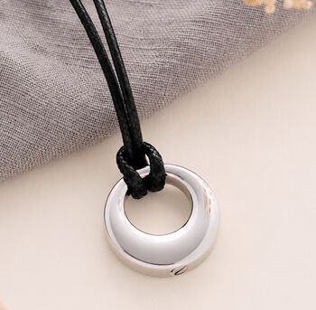 Mens Eternity Memorial Necklace, 2 of 5