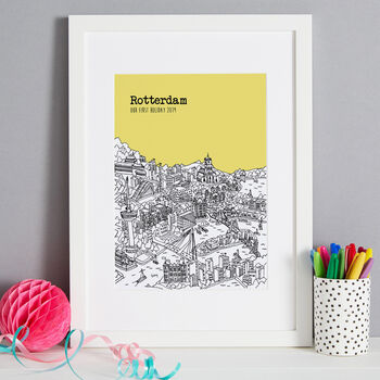 Personalised Rotterdam Print, 2 of 12