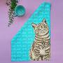 Tabby Cat Tea Towel, thumbnail 1 of 5