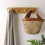 Solid Oak Shaker Style Peg Kitchen Rail Or Coat Rack, thumbnail 2 of 9