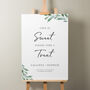 Greenery Wedding Unplugged Sign 'Callista', thumbnail 2 of 9
