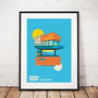 London Prints Of The Brutalist Library, South Norwood, thumbnail 1 of 5