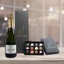 Vino Coco Champagne And Truffles Gift Set, thumbnail 1 of 8