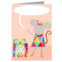 Personalised Bubble Mouse And Present Card, thumbnail 2 of 2