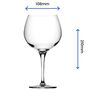 Engraved 70th Birthday Personalised Primeur Gin Glass, thumbnail 4 of 4