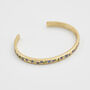 Gold Forget Me Not Bangle, thumbnail 5 of 9