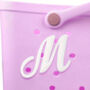 Summer’s Newest Croc Style Beach Bag, Free Name Initial, thumbnail 11 of 12