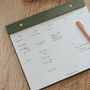 Refillable Weekly Notepad Lined, thumbnail 6 of 6