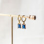 Blue Glass Earrings, thumbnail 7 of 11