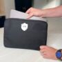 Personalised Laptop Case With Initials In Shield, thumbnail 1 of 2