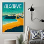 Algarve Travel Poster Art Print, thumbnail 4 of 4