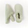 Luxury Faux Fur Memory Foam Slingback Slippers, thumbnail 10 of 11