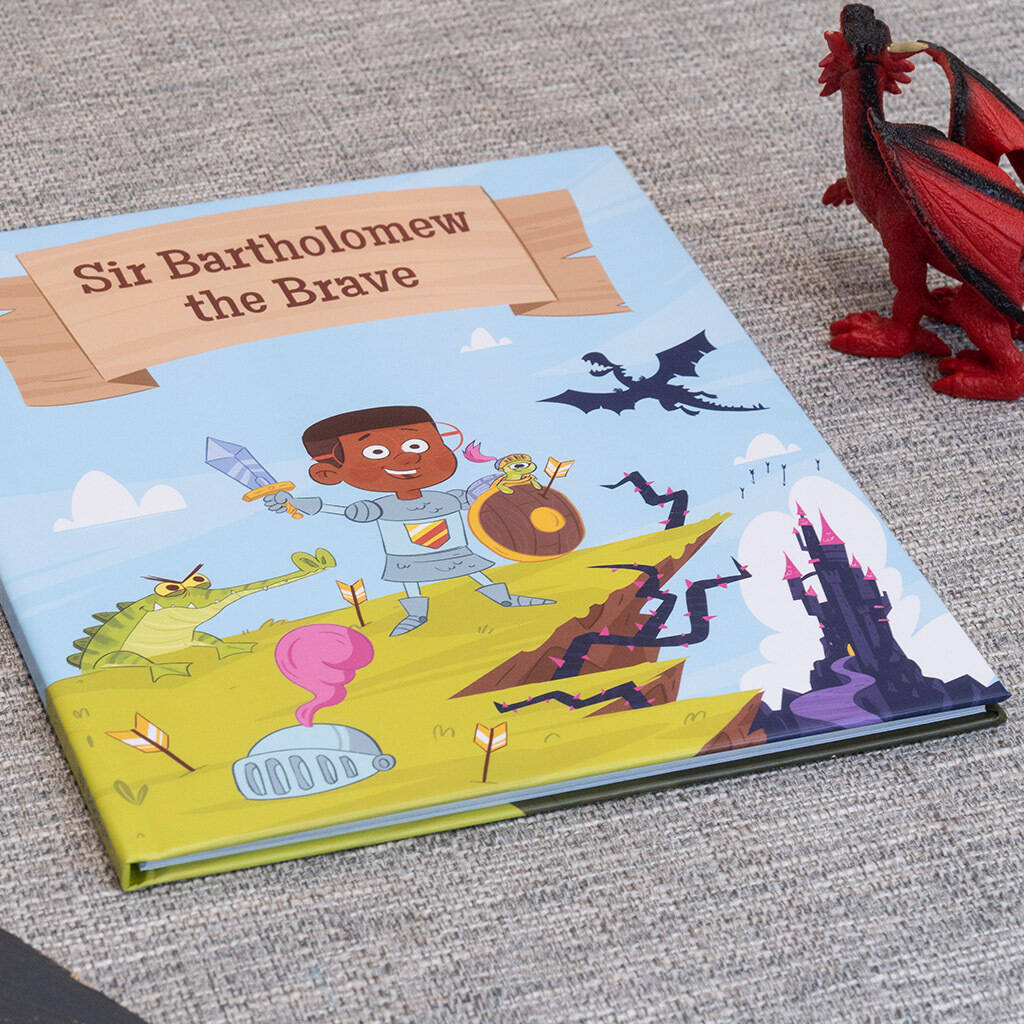 Personalised Children's Knight Storybook Gift, 1 of 12