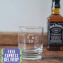 Personalised 80th Birthday Whisky Glass, thumbnail 1 of 9