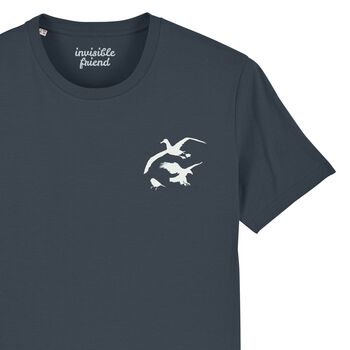 Birdie, Eagle And Albatross Golf Side Motif T Shirt, 2 of 3