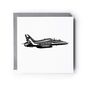 Red Arrow Jet – Aviation Greeting Card, thumbnail 2 of 6