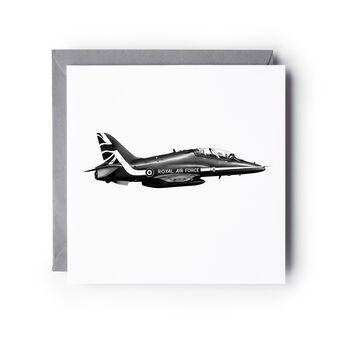 Red Arrow Jet – Aviation Greeting Card, 2 of 6