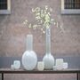 Flowervase Grando H48 D32 Cm Lightgrey Glass, thumbnail 1 of 6