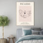 Picasso Butterfly Art Print, thumbnail 2 of 4